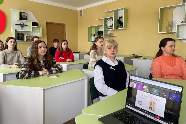 Учасники госьової лекції